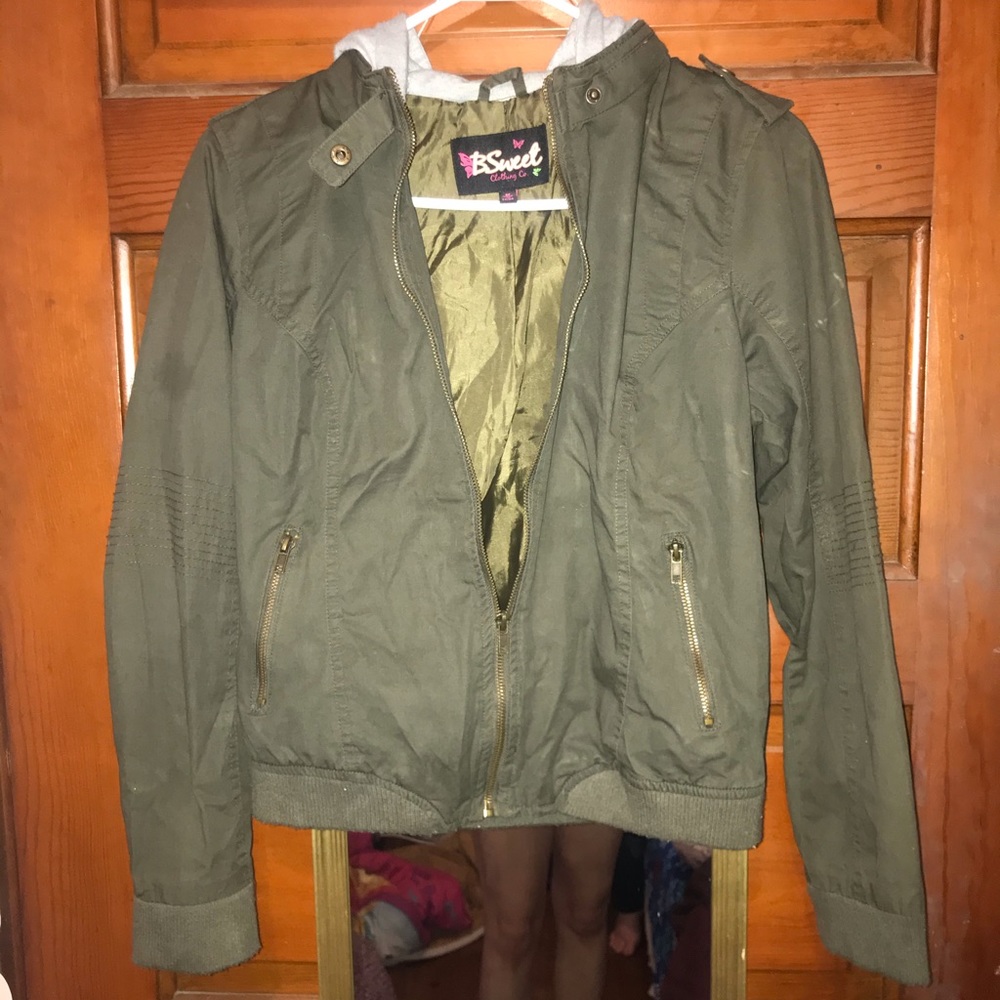 Rue21 Army green lightweight jacket